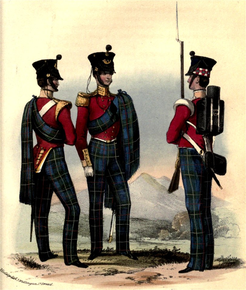 71st Foot uniform