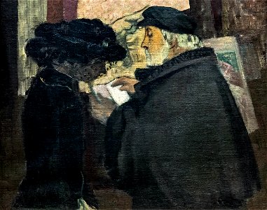 75 - Musée d'Orsay - Degas et son modèle, vers 1906 - Maurice Denis - RF1992-414