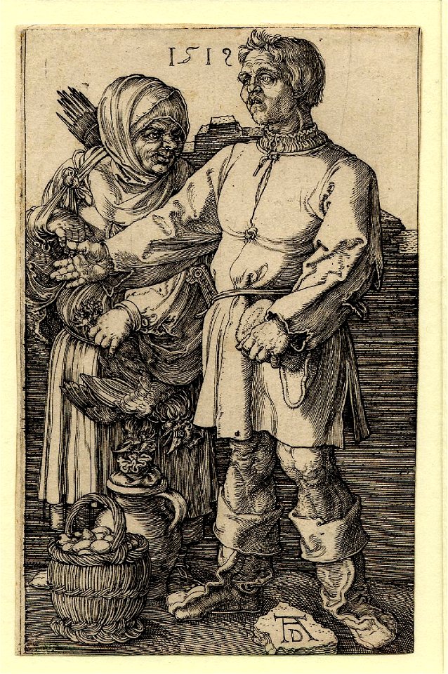 73 The Peasant and His Wife at the Market