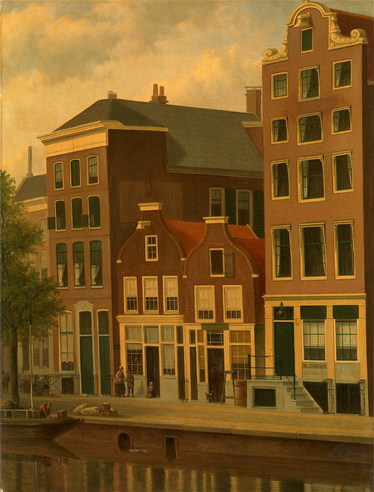750-Drukkerij Spin-Van Mangem aan de Nieuwezijds Voorburgwal 287