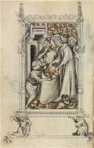 8 Jean Pucelle, Hours of Jeanne d'Evreux. 1325-28, Metropolitan Museum, New-York