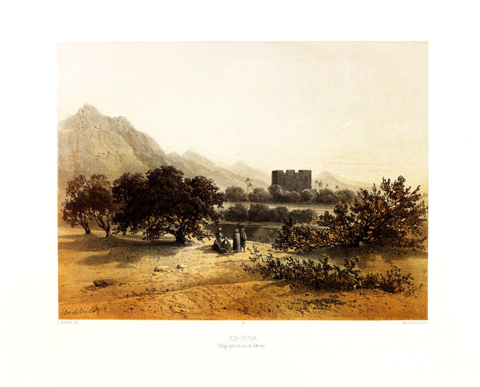 73.Er-Riha, village pres du site de Jericho