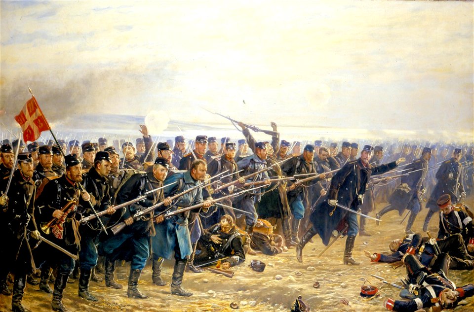 8 brigades angreb ved Dybbøl 1864