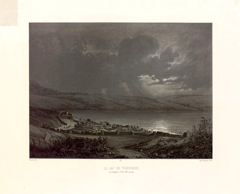80.Le lac de Tiberiade