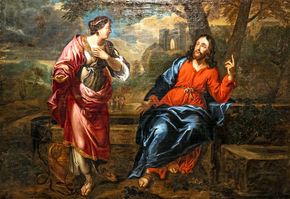 81 - Le Christ et la Samaritaine - Musée du Pays rabastinois