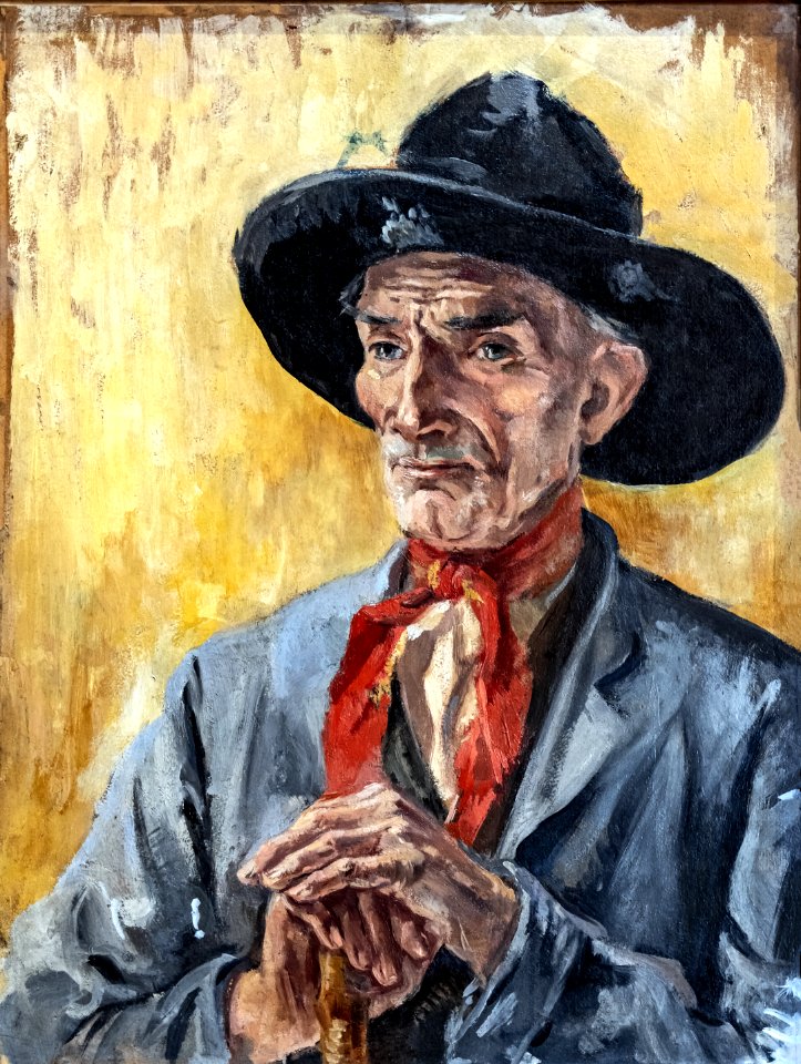 81 - Portrait d'un rabastinois - Luce Boyals - Musée du Pays rabastinois - Inv.1989.1.3