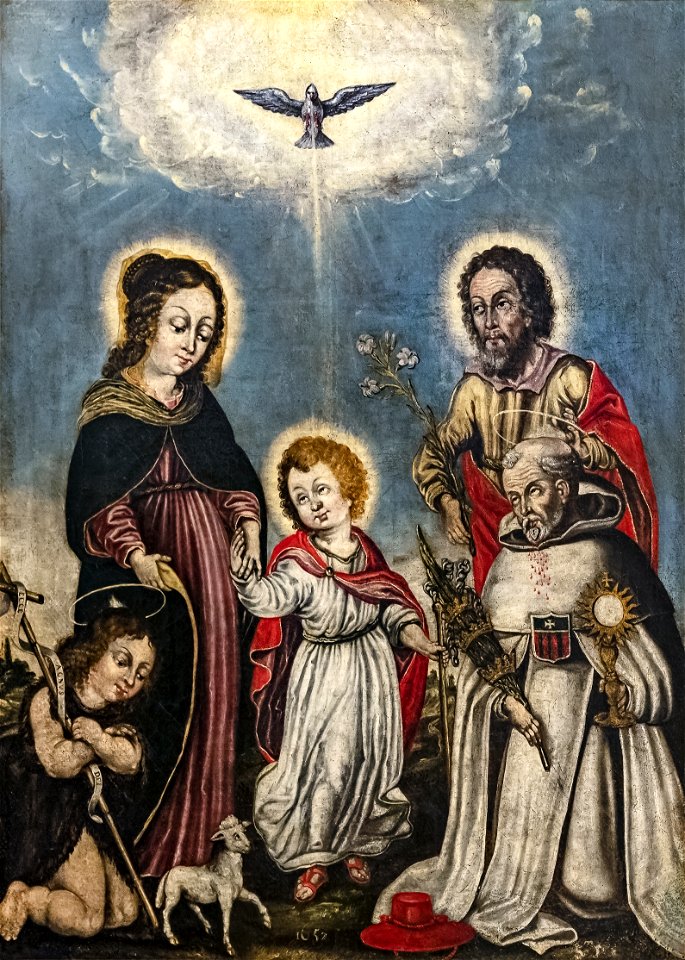 81 - La Saint famille - Richard Camps - Musée du Pays rabastinois