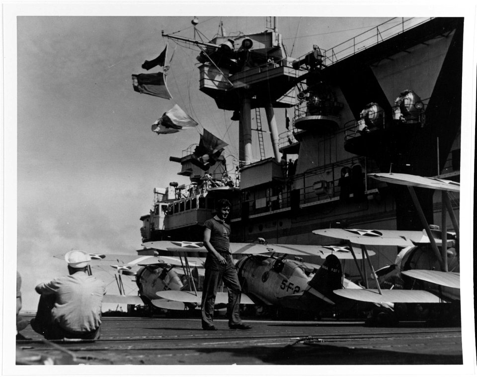 80-CF-5485-2 USS Yorktown (CV-5)