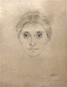 81 - Cléopâtre Sevastos-Bourdelle - Luce Boyals 1930 - Crayon sur papier - Musée du Pays rabastinois inv.2004.1.6