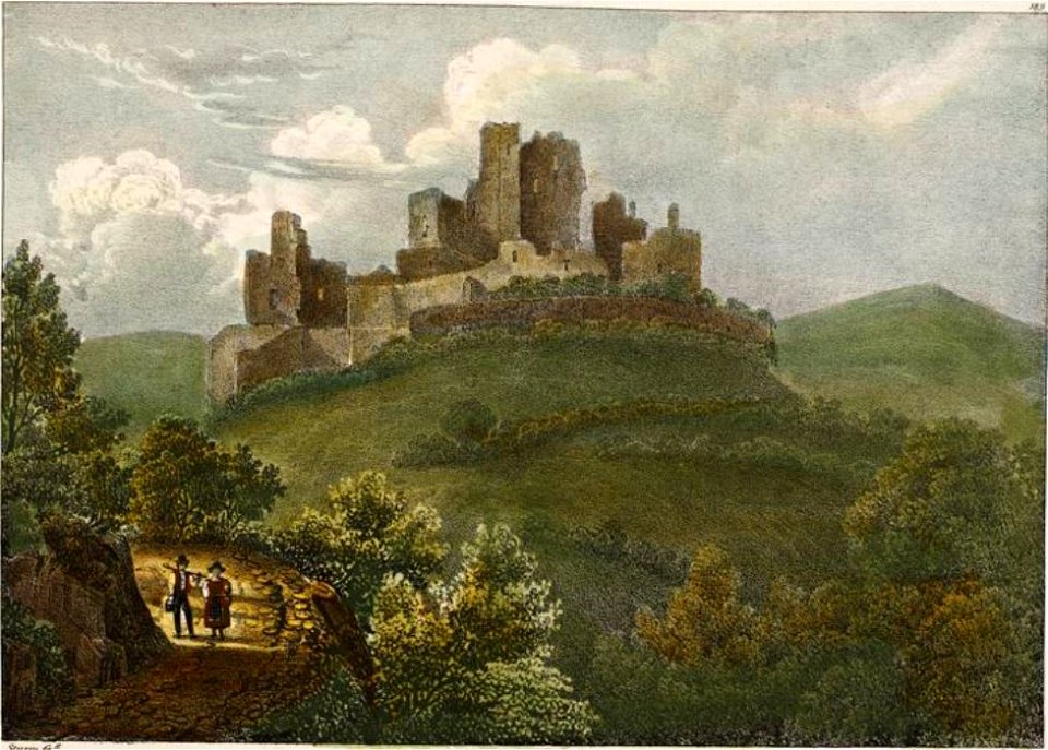 84. Ruines du Château de Brandebourg (Grand-Duché de Luxembourg)