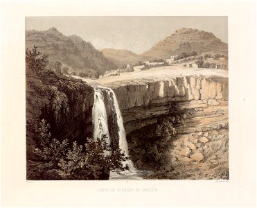 86.Chute du torrent de Djezzin