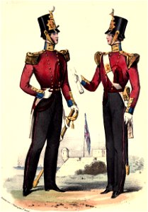 87th Foot uniform, 1853