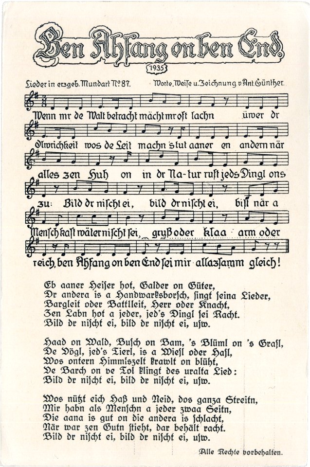 87 - Ben Ahfang on ben End (1935)