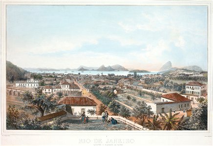 9. Rio de Janeiro Catette e entrada da Barra (1), da Coleção Brasiliana Iconográfica