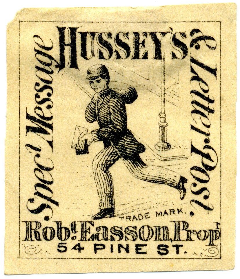 87L55-1877-Hussey's Post Special Message Reprint