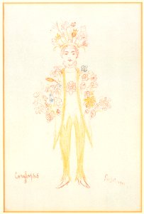 9. Corylopsis (uit- La Gamme d'Amour), James Ensor, Mu.ZEE Oostende, SM001678
