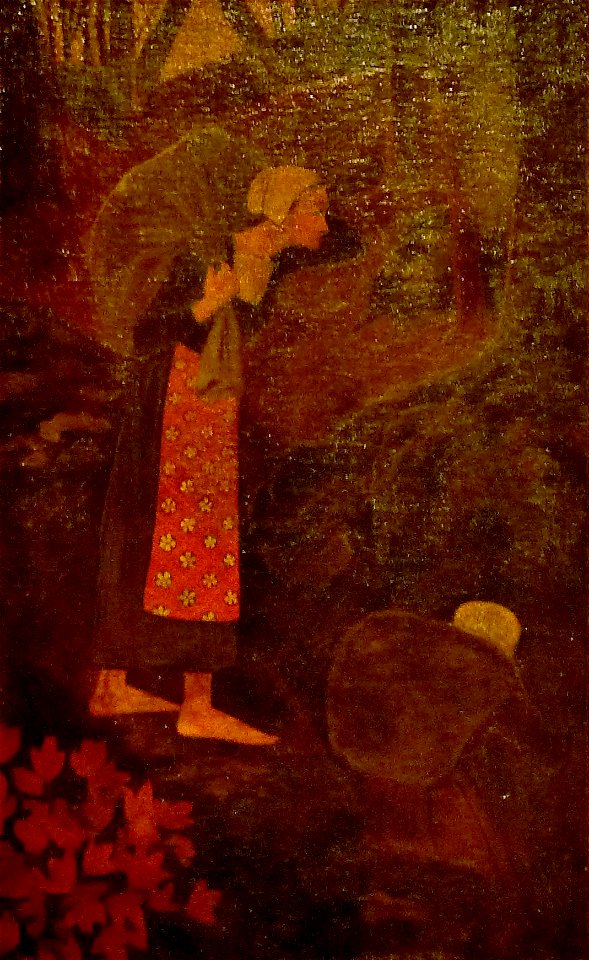 946 Paul Sérusier les porteuses de linge, ou le passage du ruisseau