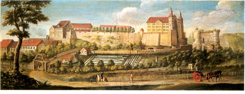 88 Württemberg und Mömpelgard Schloss Mömpelgard