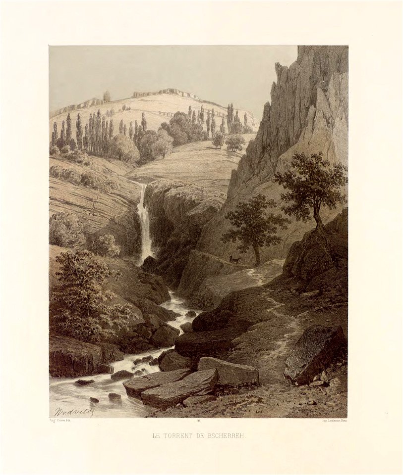 98.Le torrent de Bscherreh