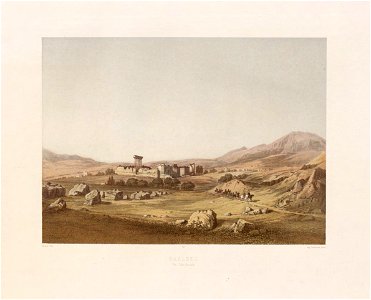 90.Baalbec, vue meridionale