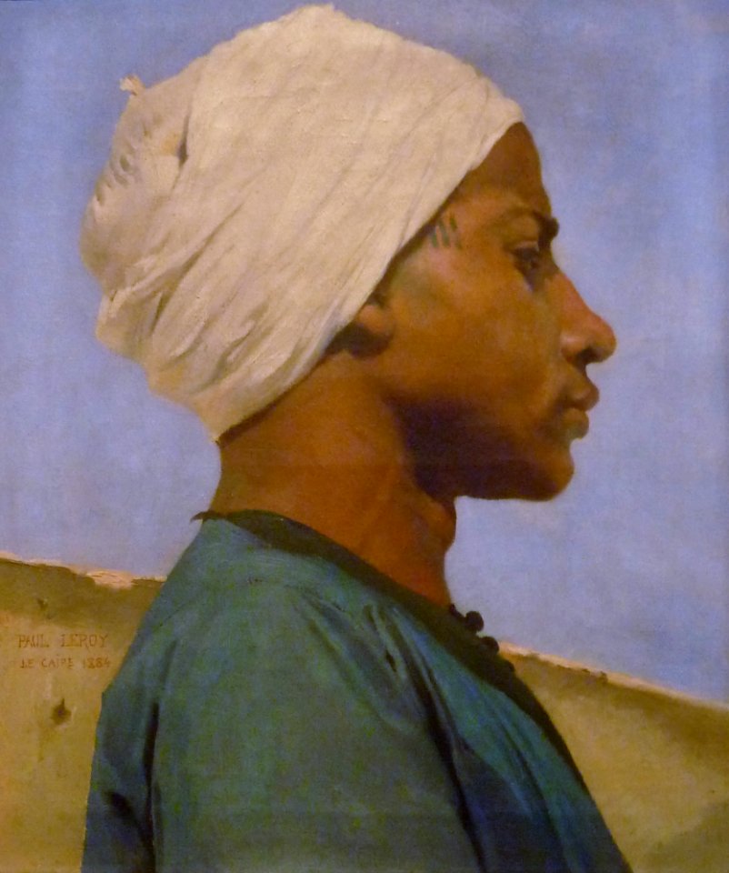 953 Paul Leroy Portrait d'un jeune guide arabe