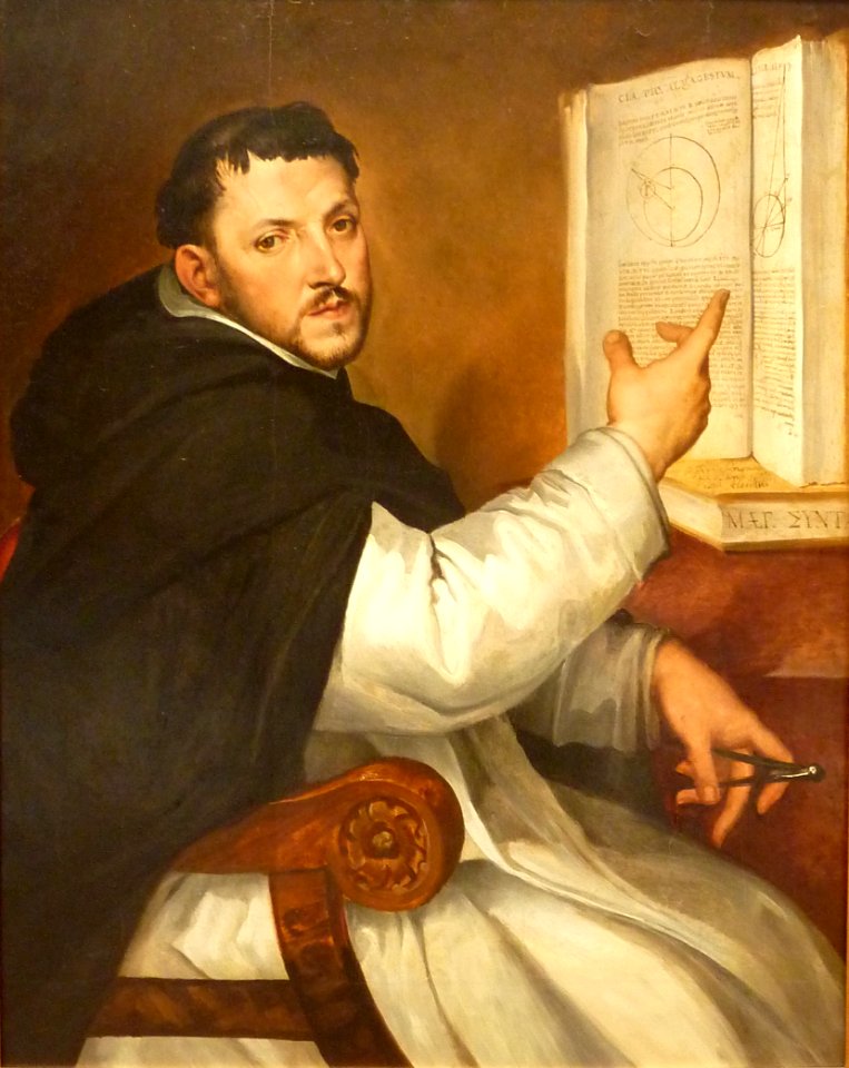 994 Bartolomeo Passerotti Portrait d'Egnazio Danti