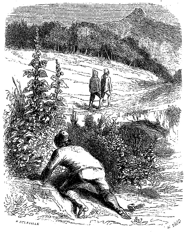 Sand - Œuvres illustrées de George Sand, 1854 (page 77 crop)