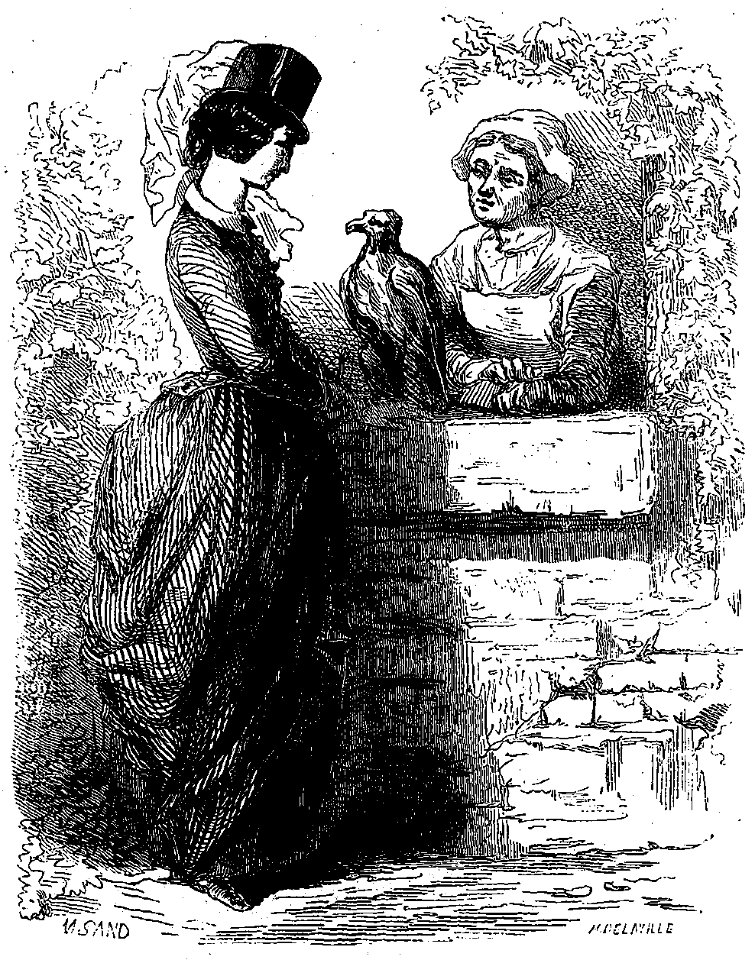 Sand - Œuvres illustrées de George Sand, 1854 (page 237 crop)