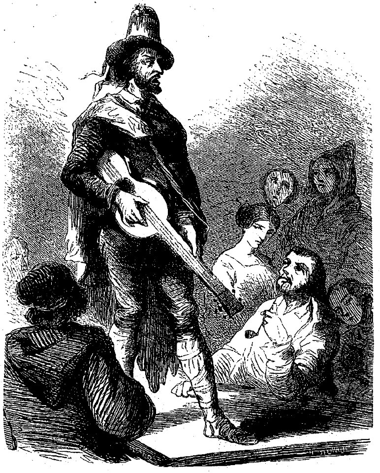 Sand - Œuvres illustrées de George Sand, 1854 (page 157 crop)