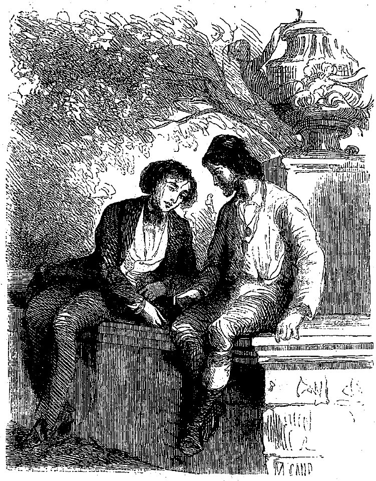 Sand - Œuvres illustrées de George Sand, 1854 (page 37 crop)