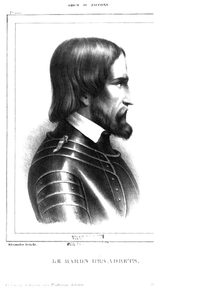 974 album dauphiné, Baron des Adrets, by AD