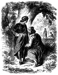 Sand - Œuvres illustrées de George Sand, 1854 (page 309 crop)