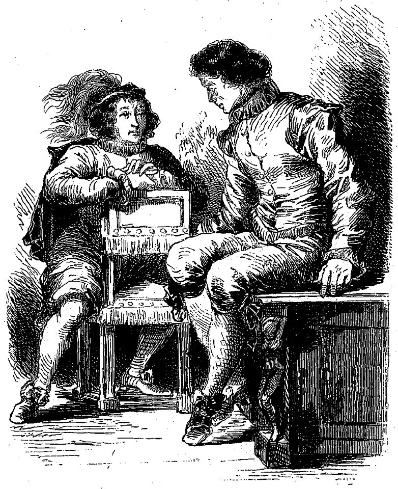 Sand - Œuvres illustrées de George Sand, 1854 (page 278 crop)