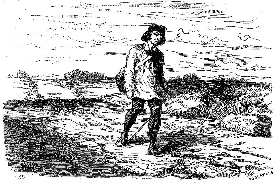 Sand - Œuvres illustrées de George Sand, 1854 (page 262 crop)