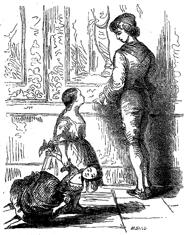 Sand - Œuvres illustrées de George Sand, 1854 (page 165 crop)