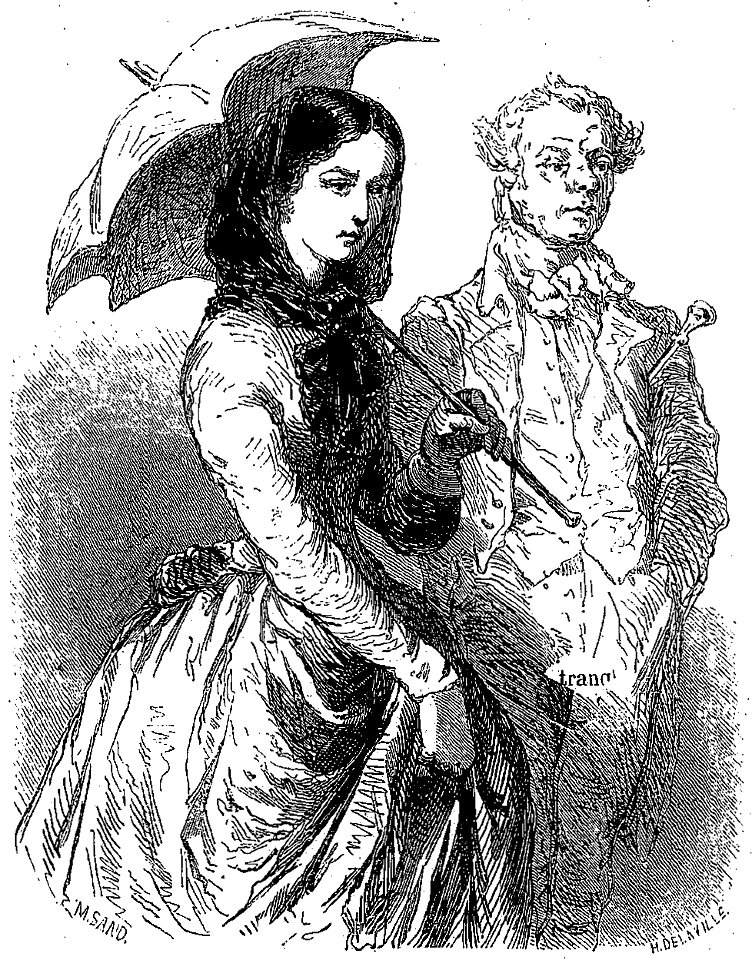 Sand - Œuvres illustrées de George Sand, 1854 (page 222 crop)