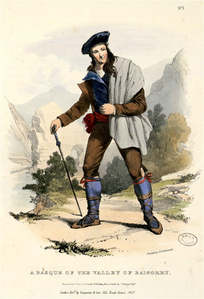 A Basque of the Valley of Baigorry - Fonds Ancely - B315556101 A HARDING 016