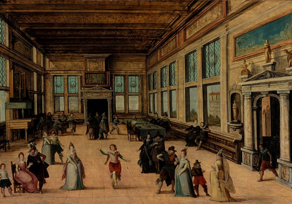 A Ballroom in Renaissance Style 1257 (OK)