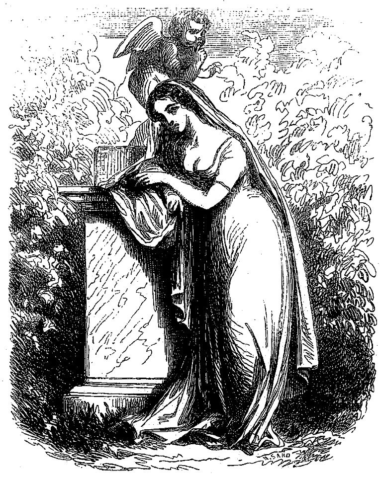 Sand - Œuvres illustrées de George Sand, 1854 (page 190 crop)