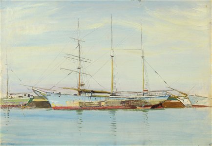A barquentine, St Malo RMG L8677