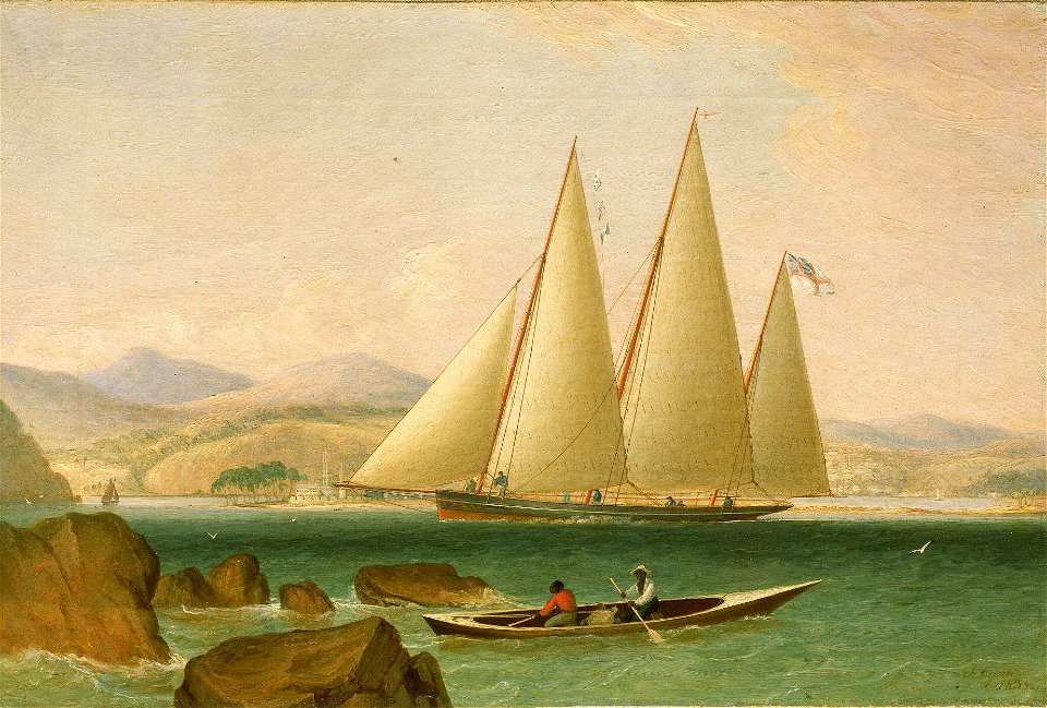 A Bermudian Schooner Yacht Offshore RMG BHC1161