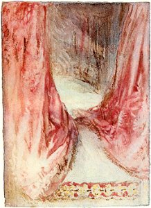 A Bed, drapery study, Joseph Mallord William Turner