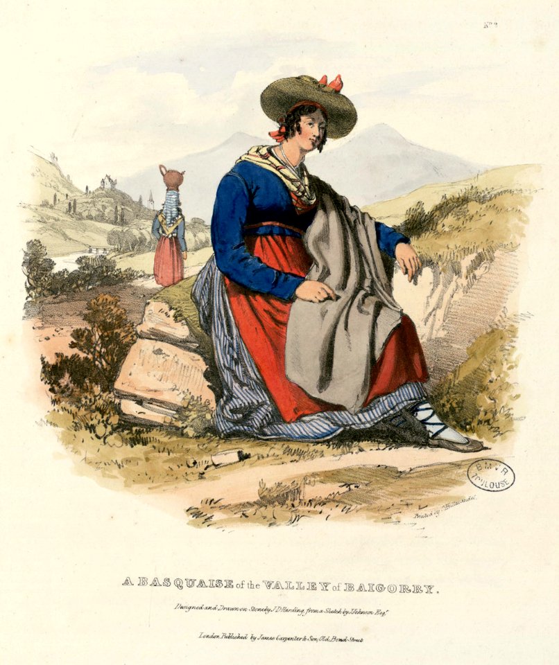 A Basquaise of the Valley of Baigorry - Fonds Ancely - B315556101 A HARDING 017
