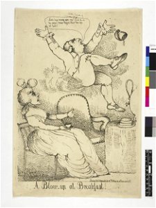 A blow-up at breakfast! (BM 1902,1011.8276 1)
