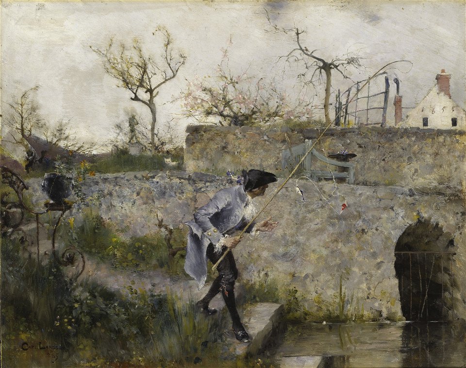 A Bite! (Carl Larsson) - Nationalmuseum - 23910