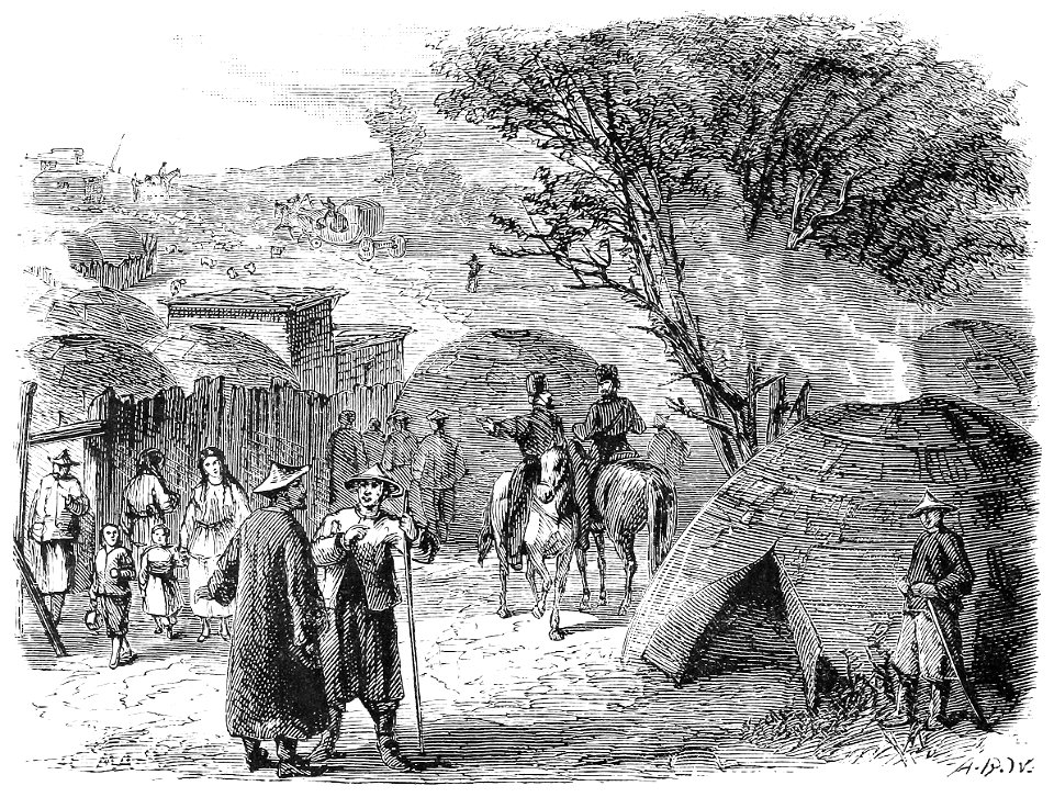 A BOURIAT VILLAGE