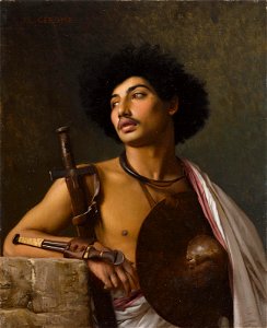 A Bischari warrior, by Jean-Léon Gérôme