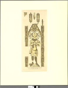 A brass in Elsing Church, Norfolk (4672293)