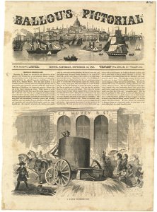 A Boston watering-cart (Boston Public Library)