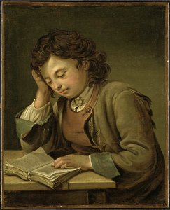 A Boy Reading (Per Krafft d.ä.) - Nationalmuseum - 17988